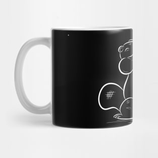 Beaver music Mug